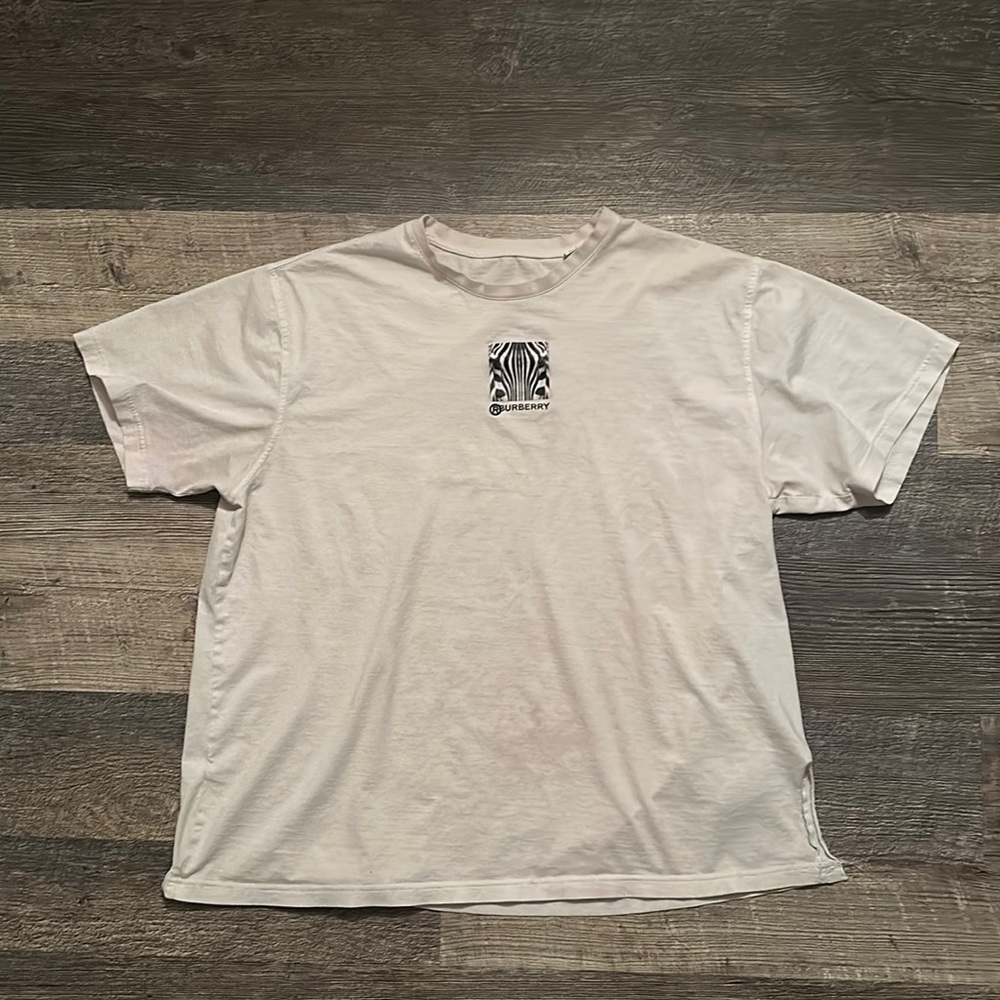 burberry t shirt with rip